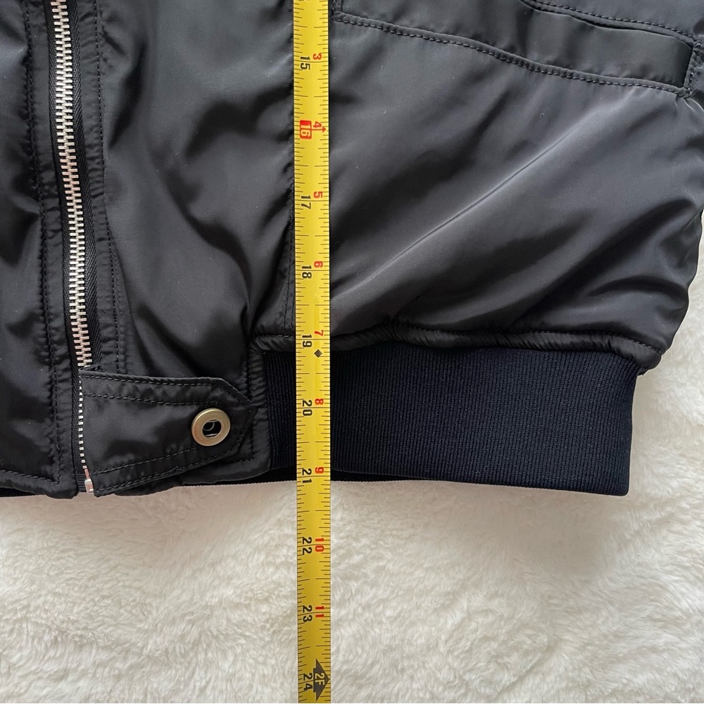 MCGUIRE Bomber Shell Nylon Quilted Lined Jacket Sz M* - Picture 8 of 15